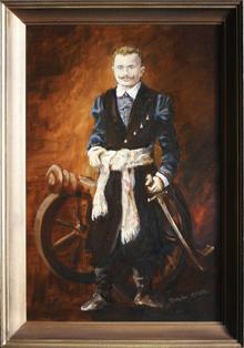 Portret historyczny - olej